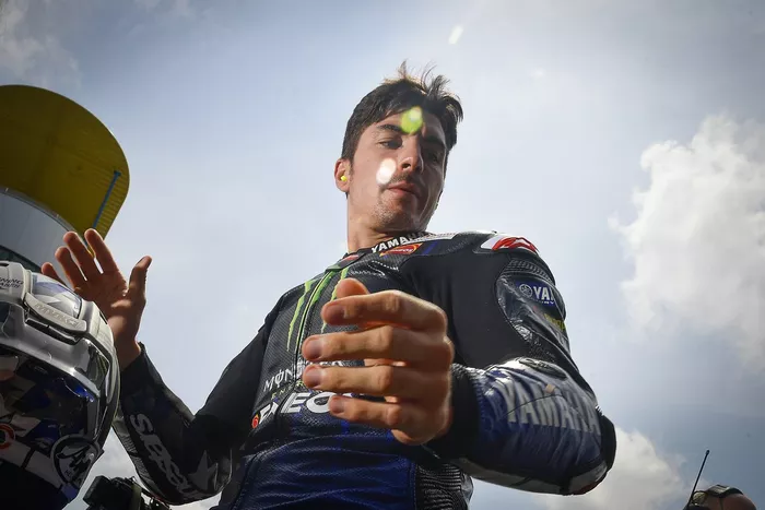 Segundo lugar Maverick Viñales, Yamaha Factory Racing
