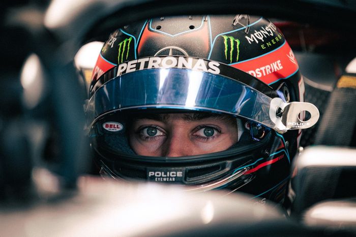 George Russell, Mercedes W13 
