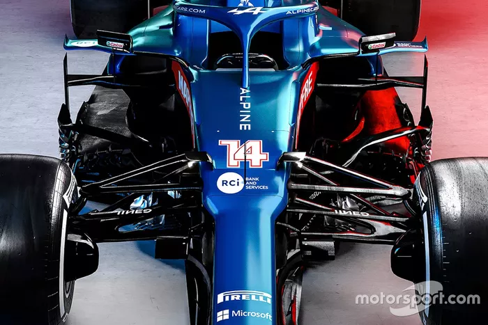 Detalle del Alpine A521