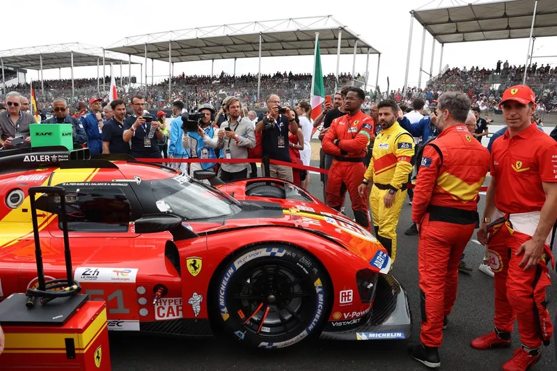 #51 Ferrari AF Corse Ferrari 499P of Alessandro Pier Guidi, James Calado, Antonio Giovinazzi