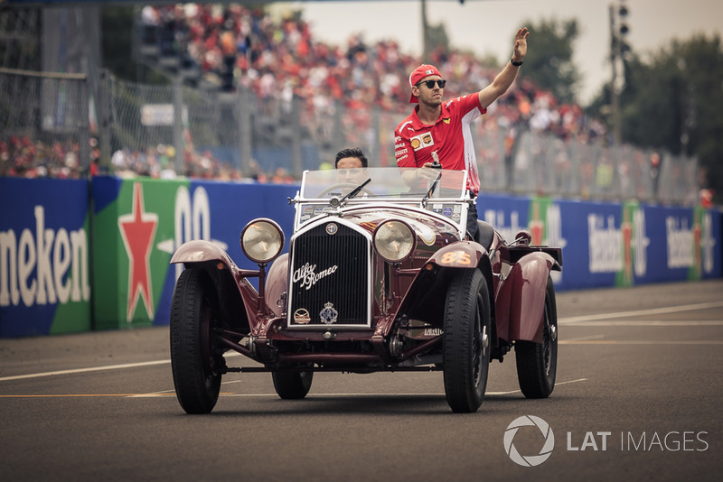 F1-es versenyzői parádé az Olasz Nagydíjról, Monzából