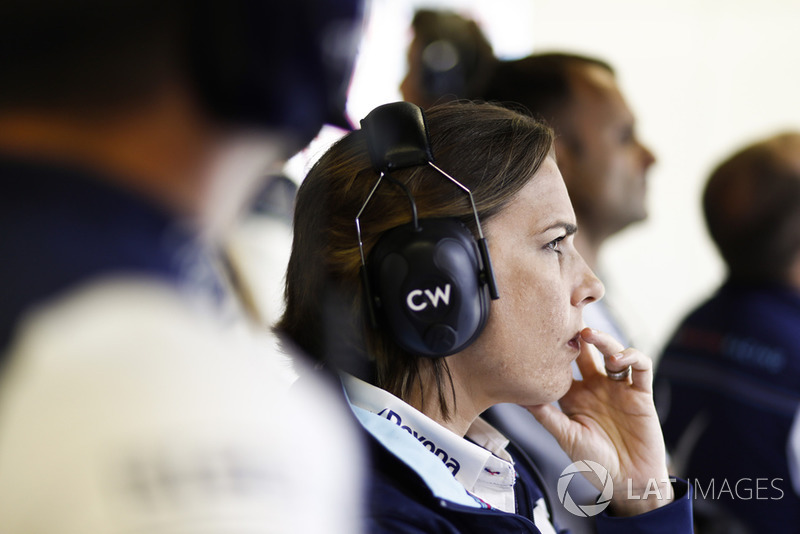 Claire Williams, directora de Williams Martini Racing