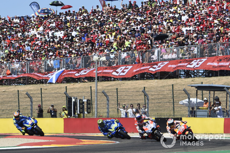 Marc Márquez, Repsol Honda Team, Andrea Iannone, Team Suzuki MotoGP, Andrea Dovizioso, Ducati Team