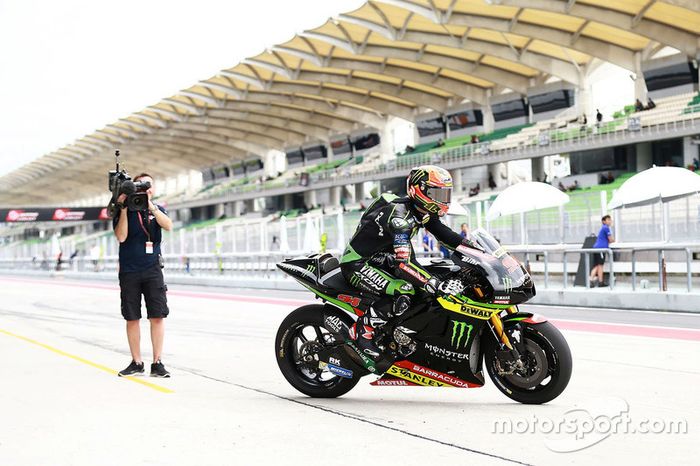 Jonas Folger con la Yamaha YZR M1 de 2016 del Monster Yamaha Tech 3 en Sepang
