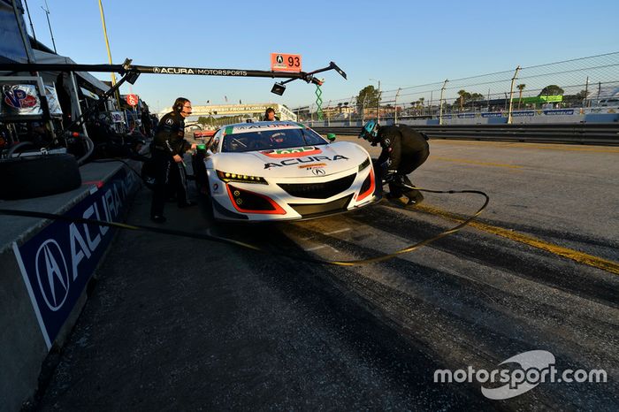 #93 Michael Shank Racing Acura NSX: Andy Lally, Katherine Legge, Mark Wilkins