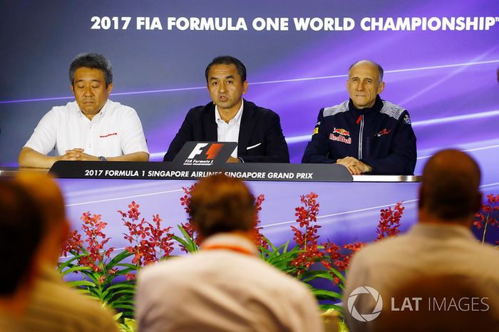 Katsuhide Moriyama Honda, Honda de Masashi Yamamoto, Franz Tost, director del equipo, Scuderia Toro Rosso