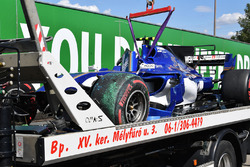 Unfallauto von Pascal Wehrlein, Sauber C36
