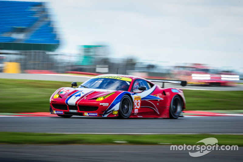 #83 AF Corse Ferrari 458 Italia: Francois Perrodo, Emmanuel Collard, Rui Aguas