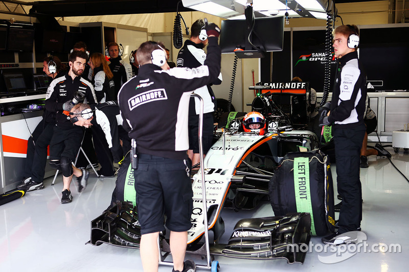 Nikita Mazepin, Sahara Force India F1 VJM09 Development Driver