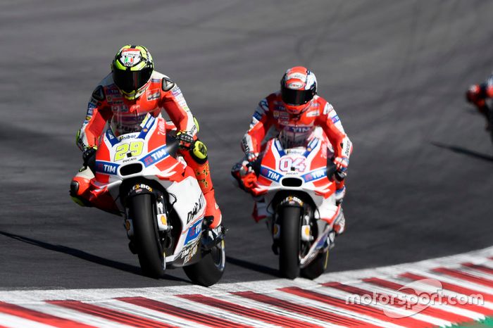 Andrea Iannone, Ducati Team, Andrea Dovizioso, Ducati Team