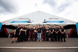 Venturi Team Photo with Mike Conway, Venturi and Stéphane Sarrazin, Venturi