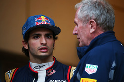 James Key, Director técnico de Scuderia Toro Rosso, Carlos Sainz Jr., Scuderia Toro Rosso y el Dr. H