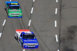 Cole Custer, Haas Racing Development, Chevrolet; Johnny Sauter, Chevrolet