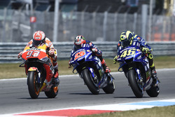 Marc Marquez, Repsol Honda Team, Valentino Rossi, Yamaha Factory Racing, Maverick Viñales, Yamaha Factory Racing