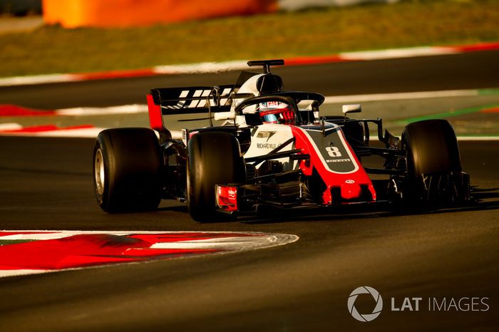 9º Romain Grosjean, Haas F1 Team VF-18: 1:18.412 (Ultrablandos)