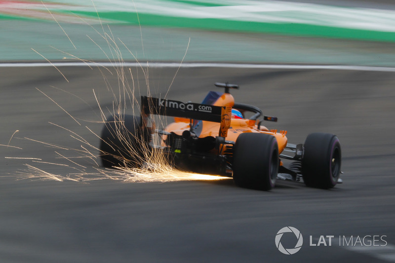 Kıvılcımlar, Fernando Alonso, McLaren MCL33 Renault