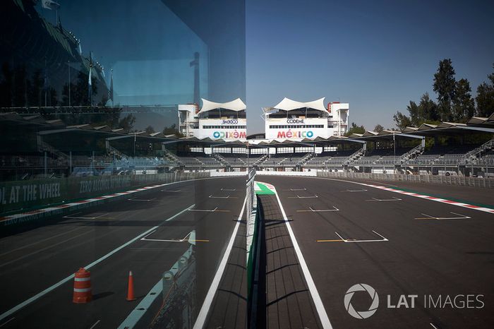 Detalle del circuito del Autódromo Hermanos Rodríguez