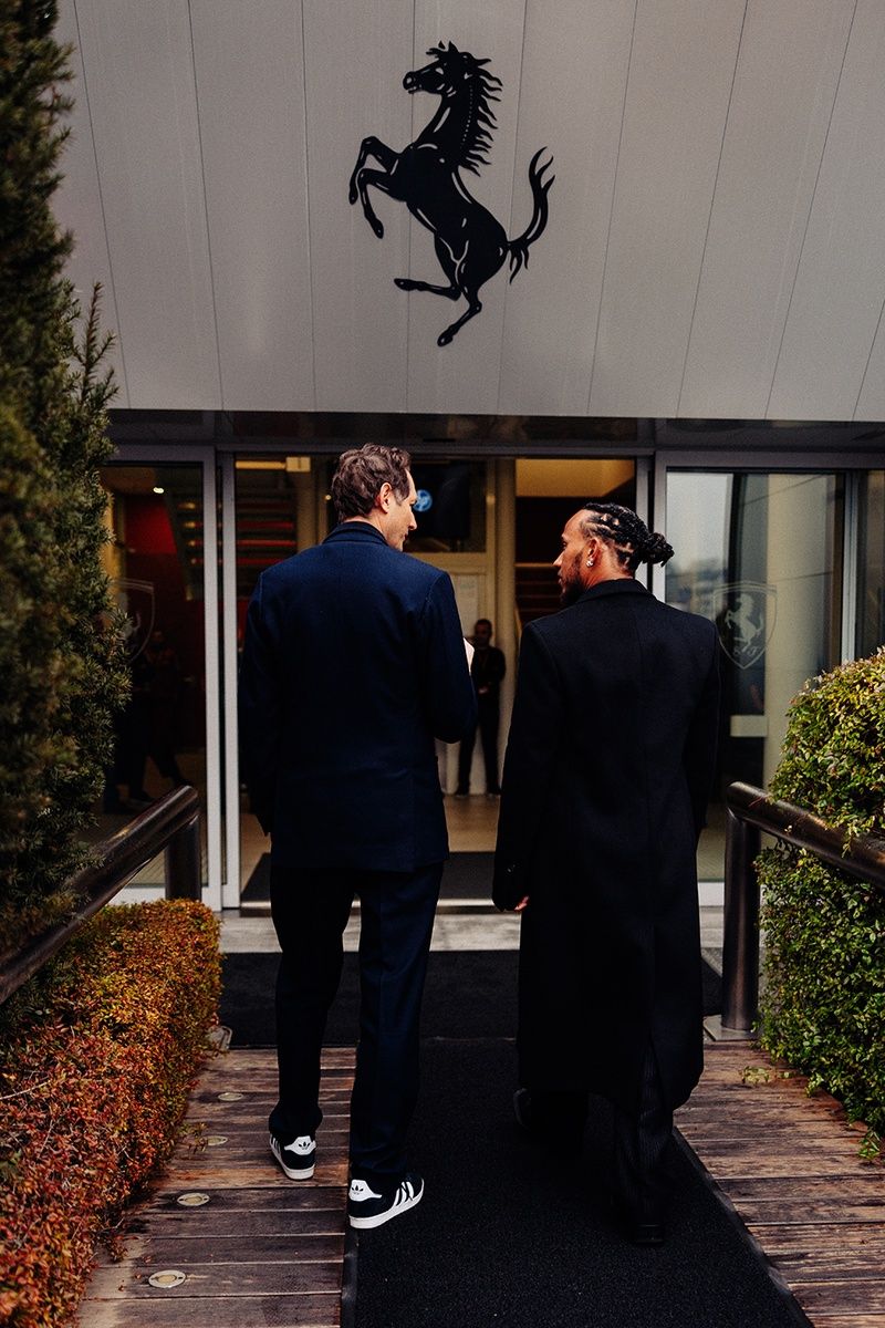 John Elkann, Lewis Hamilton, Ferrari