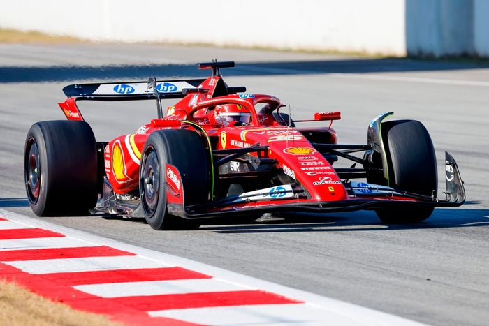 Charles Leclerc, Ferrari SF-24 during Pirelli test