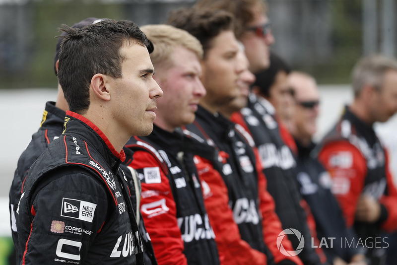 Robert Wickens, Schmidt Peterson Motorsports Honda and crew
