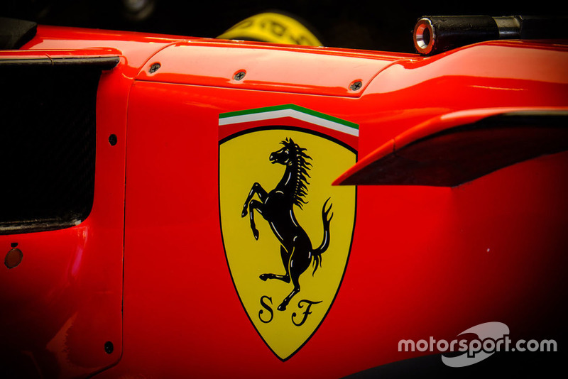 Ferrari SF71H, logo detail