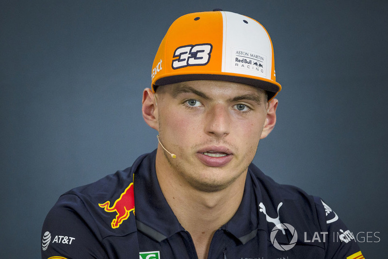 Max Verstappen, Red Bull Racing in press conference