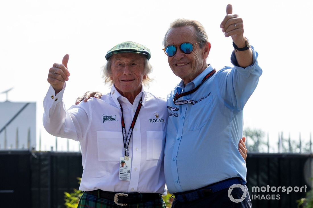 Sir Jackie Stewart e Jacky Ickx 