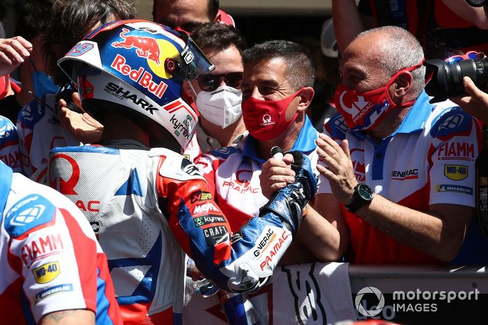 Ganador de la pole Jorge Martín, Pramac Racing