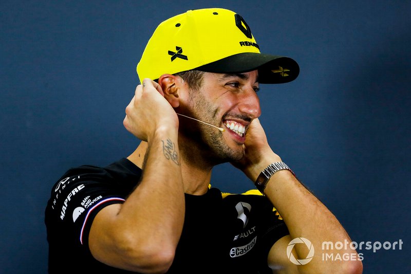 Daniel Ricciardo, Renault F1 Team in Press Conference