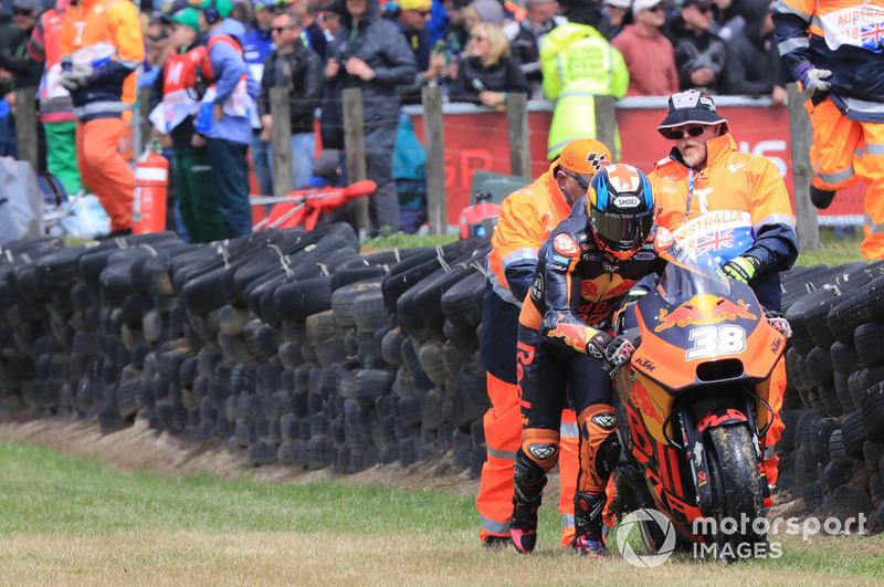 Бредлі Сміт, Red Bull KTM Factory Racing, після аварії
