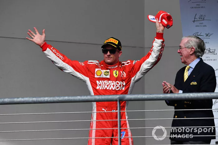 Podio: ganador de la carrera Kimi Raikkonen, Ferrari
