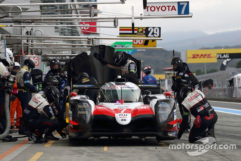 #7 Toyota Gazoo Racing Toyota TS050: Mike Conway, Kamui Kobayashi, José María López