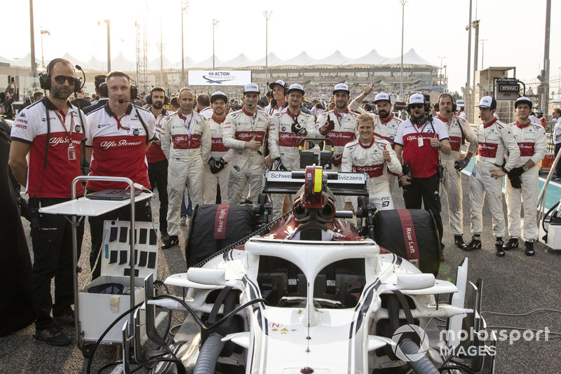 Marcus Ericsson, Sauber and mechanics on the grid 