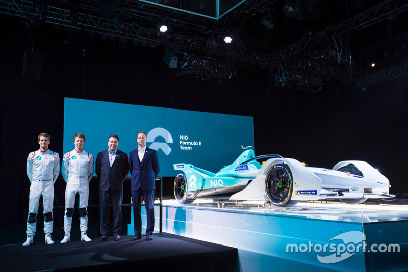 Tom Dillmann, Oliver Turvey, NIO Formula E Team launch