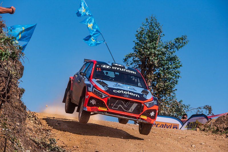 Óscar Palomo, Marcelo Der, Hyundai i20N Rally2