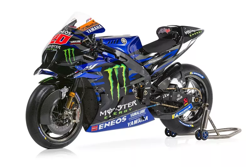 Fabio Quartararo, Yamaha Factory Racing, detalles de la moto