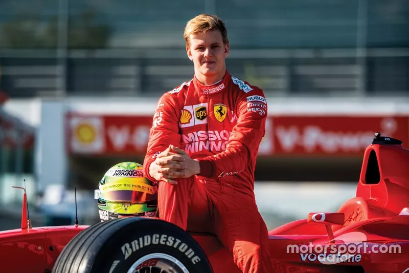 Mick Schumacher, Ferrari F2002