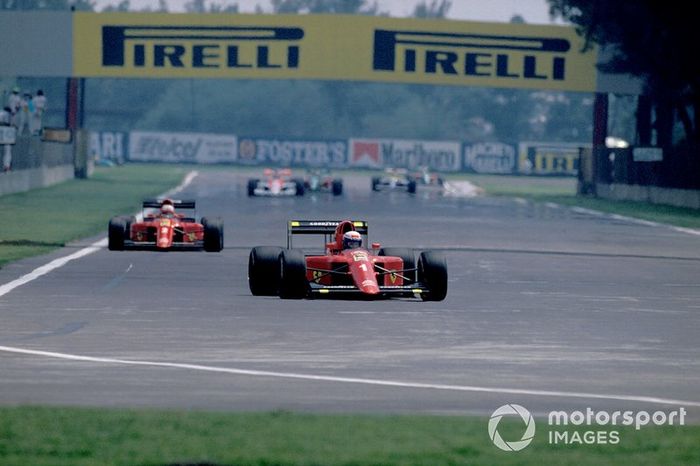 Alain Prost, Ferrari, Nigel Mansell, Ferrari