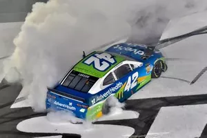 Kyle Larson, Chip Ganassi Racing, Chevrolet Camaro Advent Health