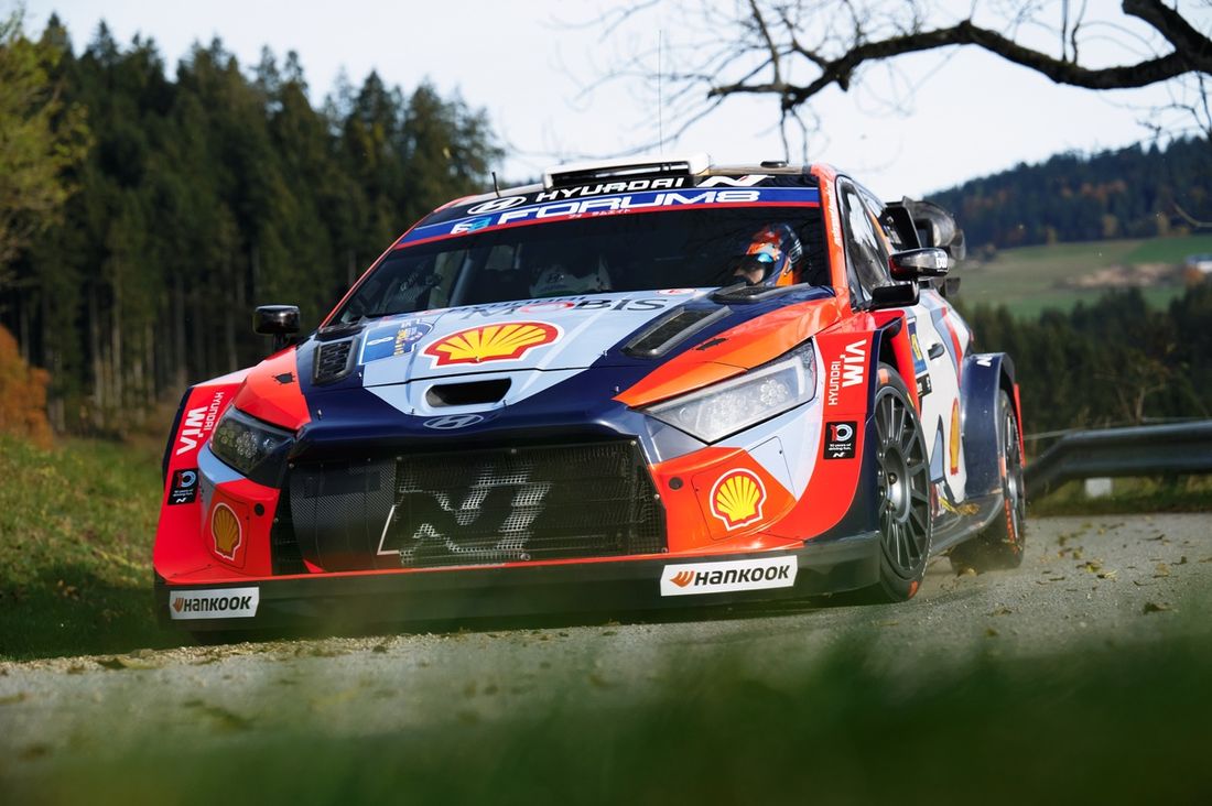 Ott Tänak, Martin Järveoja, Hyundai World Rally Team Hyundai i20 N Rally1