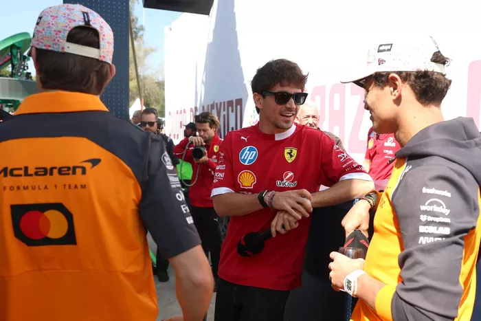 Charles Leclerc, Ferrari, Lando Norris, McLaren