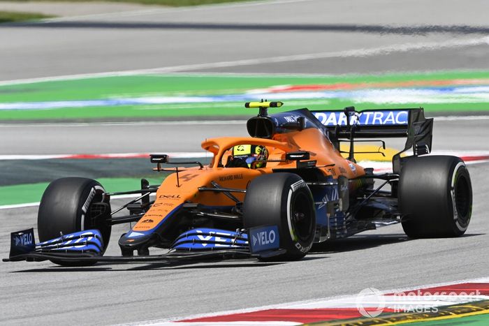 Lando Norris, McLaren MCL35M