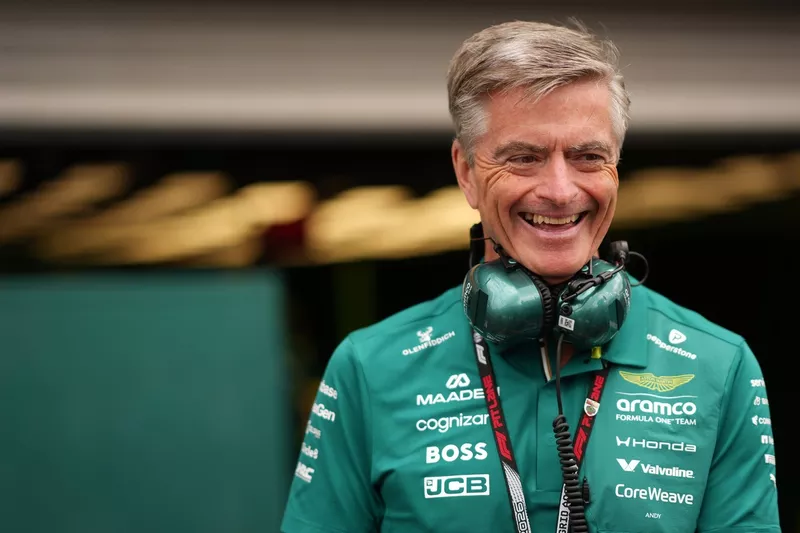 Andy Stevenson, directeur sportif de l'écurie Aston Martin de F1