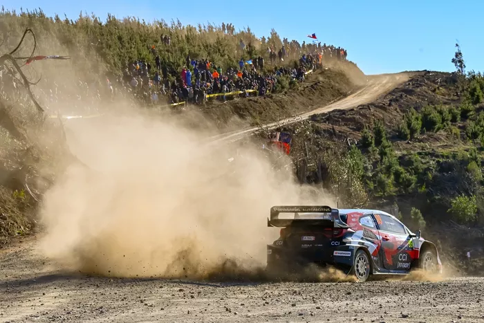 Oliver Solberg, Elliott Edmondson, Toyota Gazoo Racing WRT Toyota GR Yaris Rally1