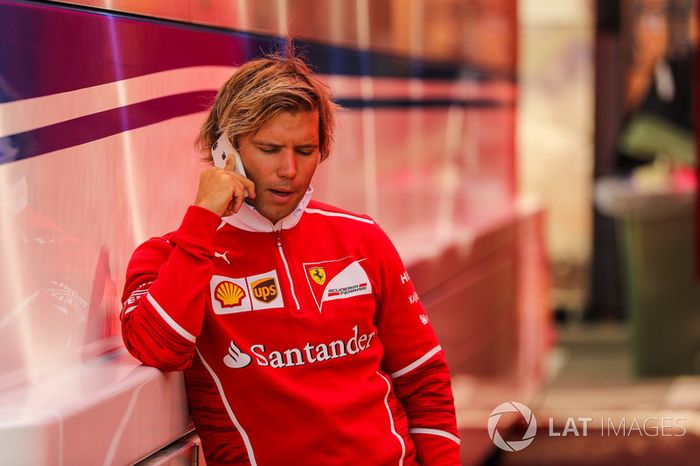 Antti Kontsas, entrenador de Sebastian Vettel, Ferrari