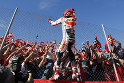 Marc Márquez, Repsol Honda Team con fans