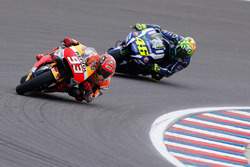 Марк Маркес, Repsol Honda Team и Валентино Росси, Yamaha Factory Racing