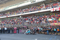 Minuto de silencio en memoria de Luis Salom