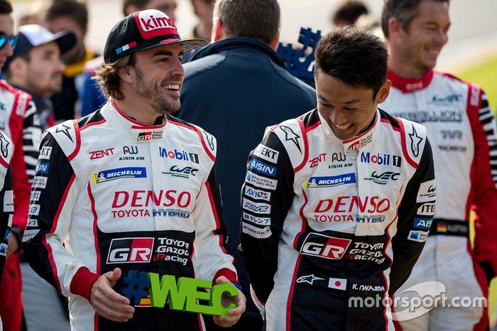 Kazuki Nakajima, Fernando Alonso, Toyota Gazoo Racing