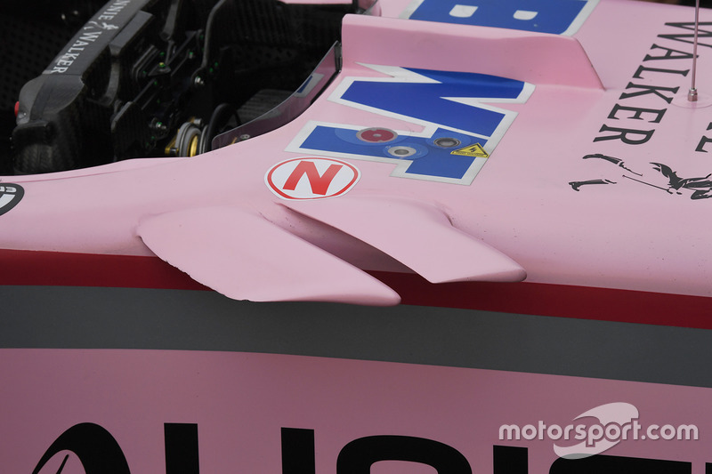 Sahara Force India VJM10 aero detail